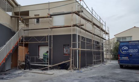 Rénovation façade - Béziers - ECOBATI